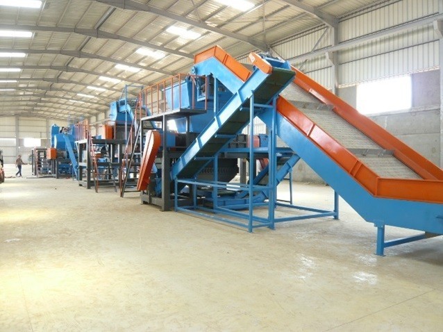 Линия по переработке покрышек в резиновую крошку HD-500